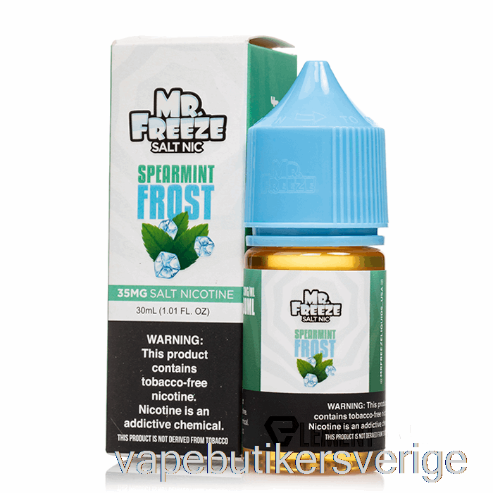 Vape Sverige Spearmint Frost - Mr Freeze Salter - 30ml 35mg
